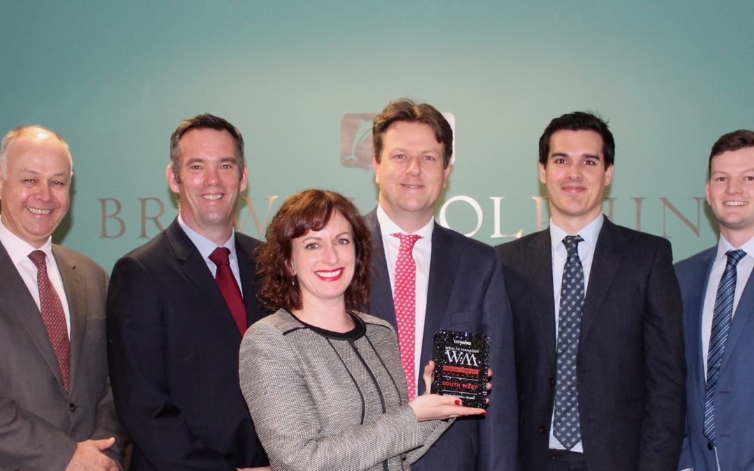 Brewin Dolphin Exeter celebrates regional award win
