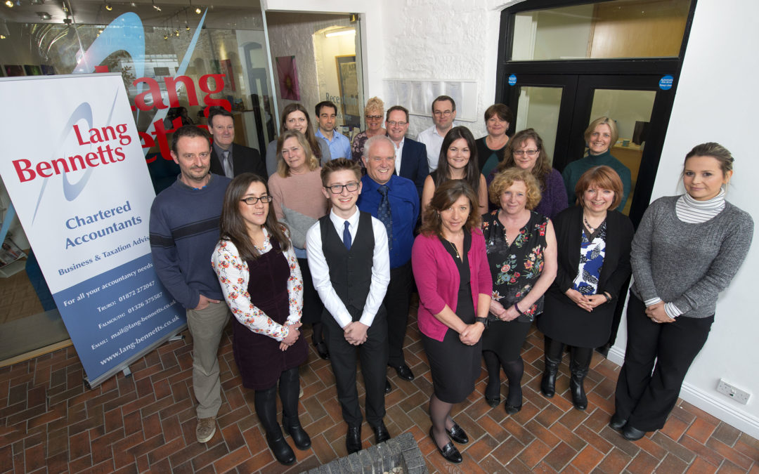 Lang Bennetts awarded ‘Most Outstanding Personal Tax Practice – Cornwall’ title