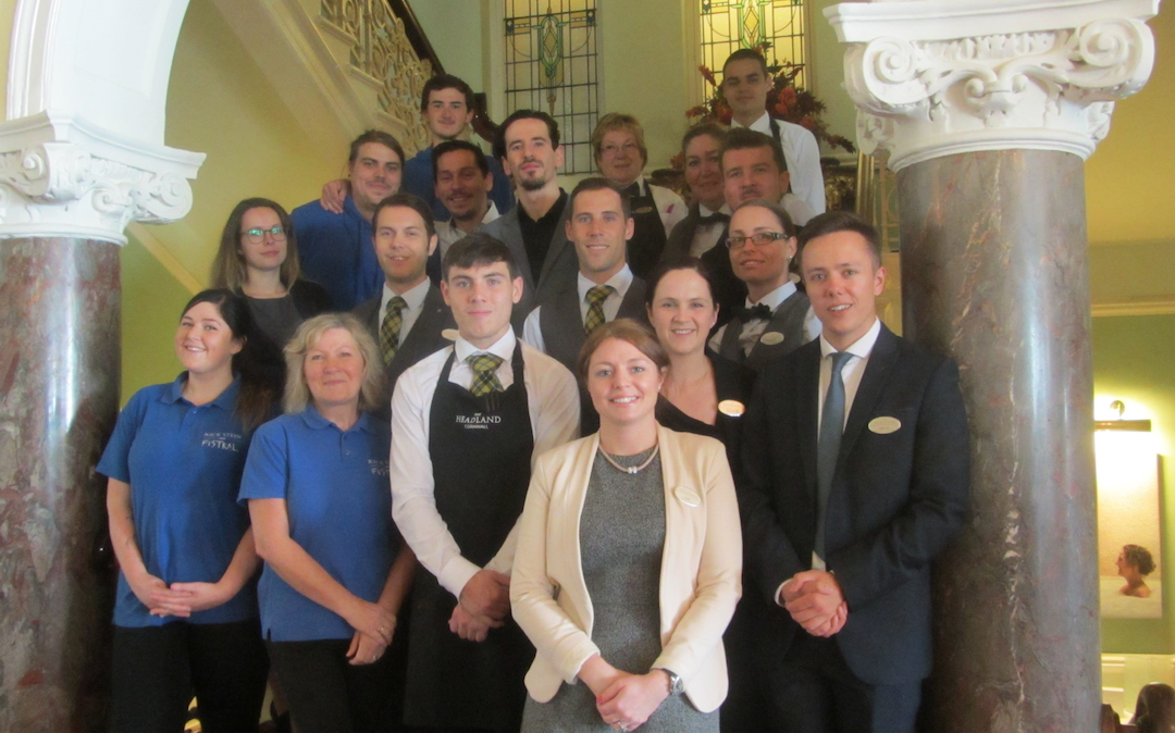 Newquay waiters go head to head at The Headland
