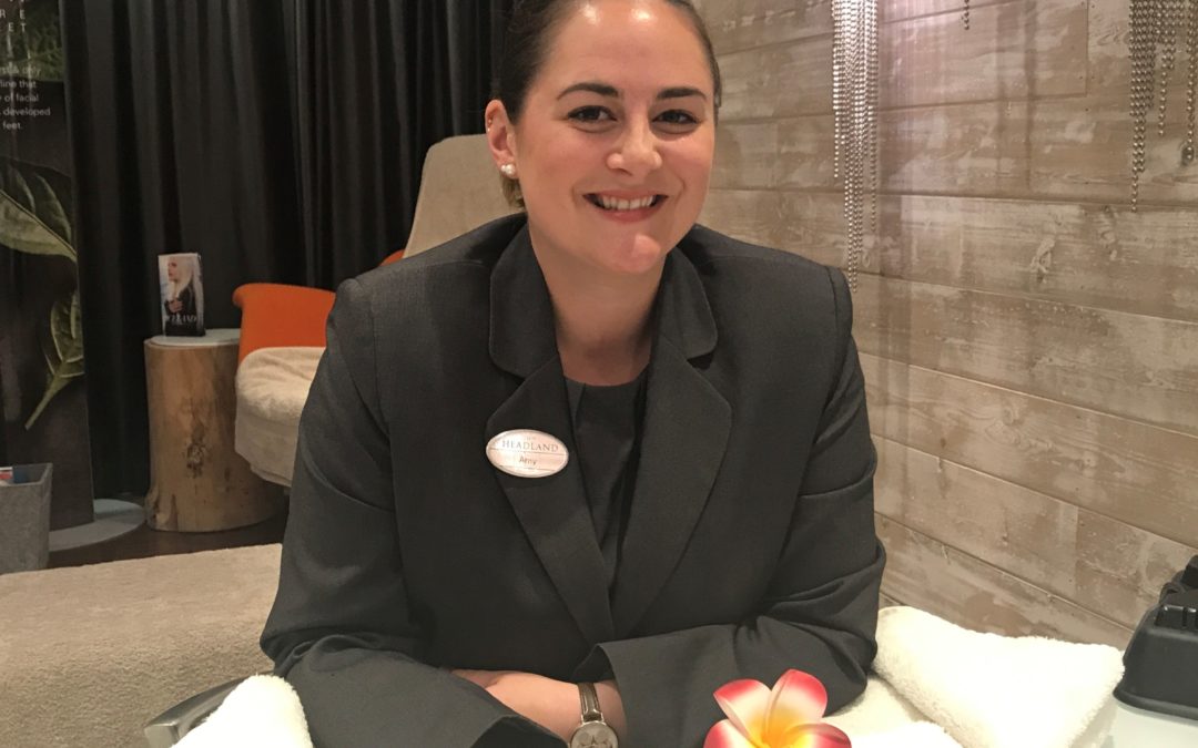 Five-star Amy joins The Headland as new spa manager