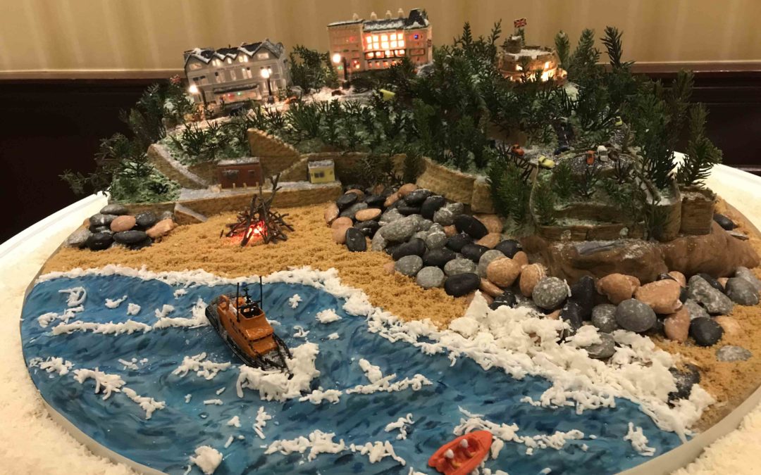 Royal Duchy cake art raises £500 for the RNLI