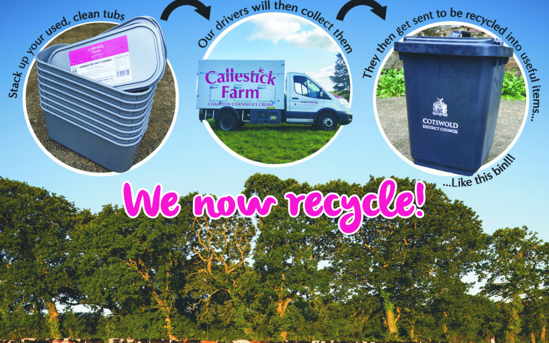 Callestick Farm ice-cream tubs now recyclable