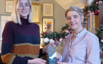Personal support from singing star for eco-friendly gin