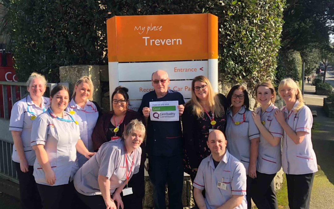‘Good’ rating for Trevern and for Cornwall Care across the board