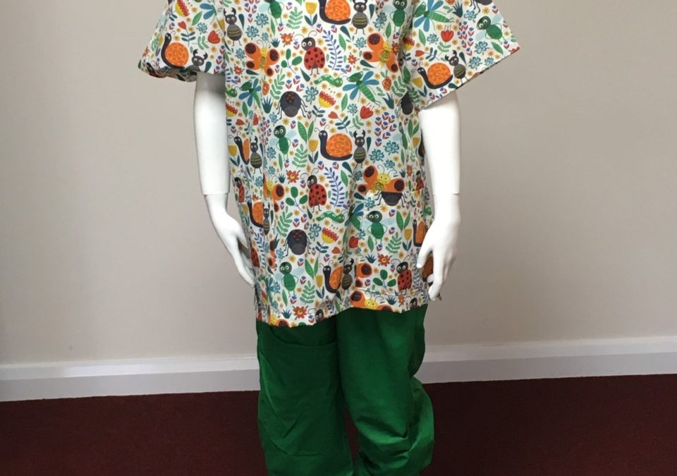 Making scrubs for Cornwall