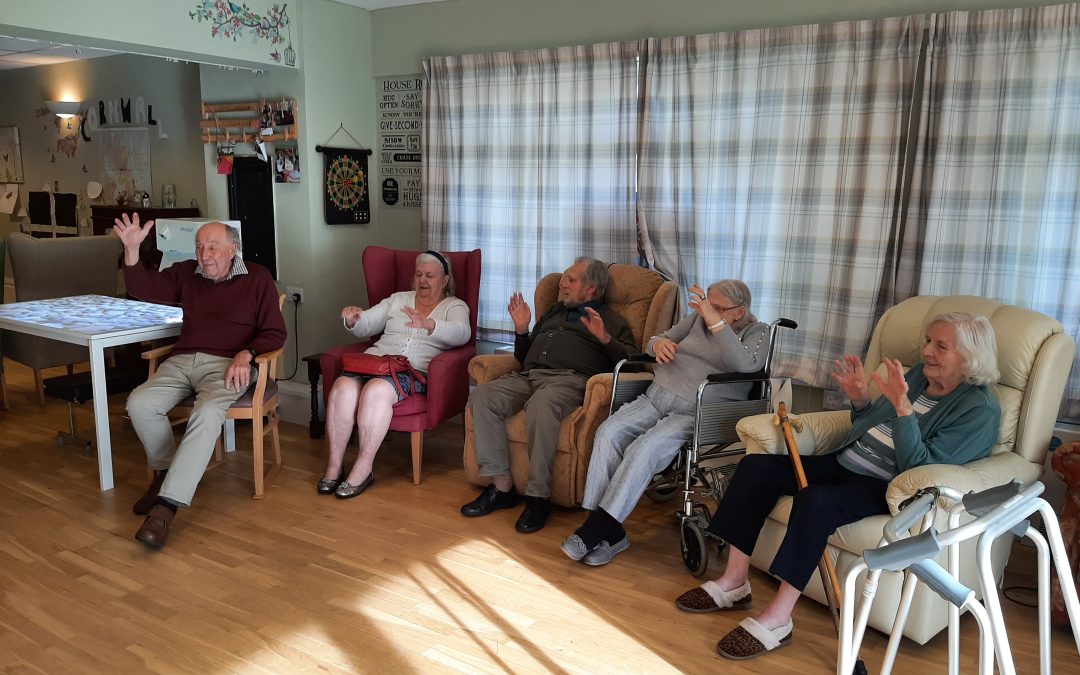 Forget-me-not Chorus proves a big care home hit