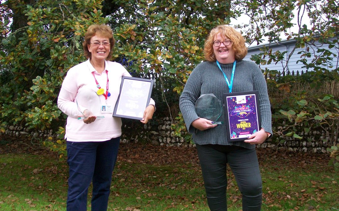 Great British Care awards for Cornwall Care team