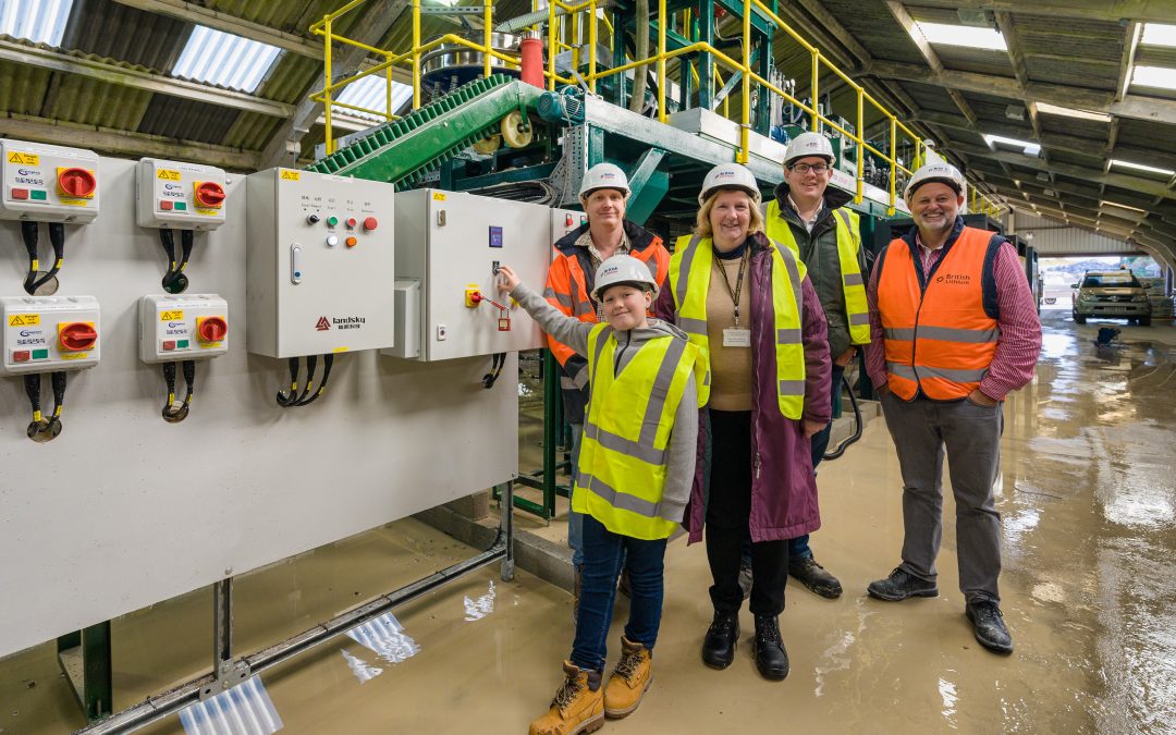 Cabinet members marvel at first lithium carbonate to be produced in Cornwall