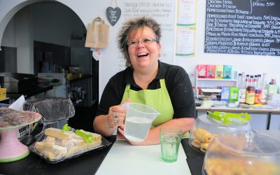 Festive food for local children