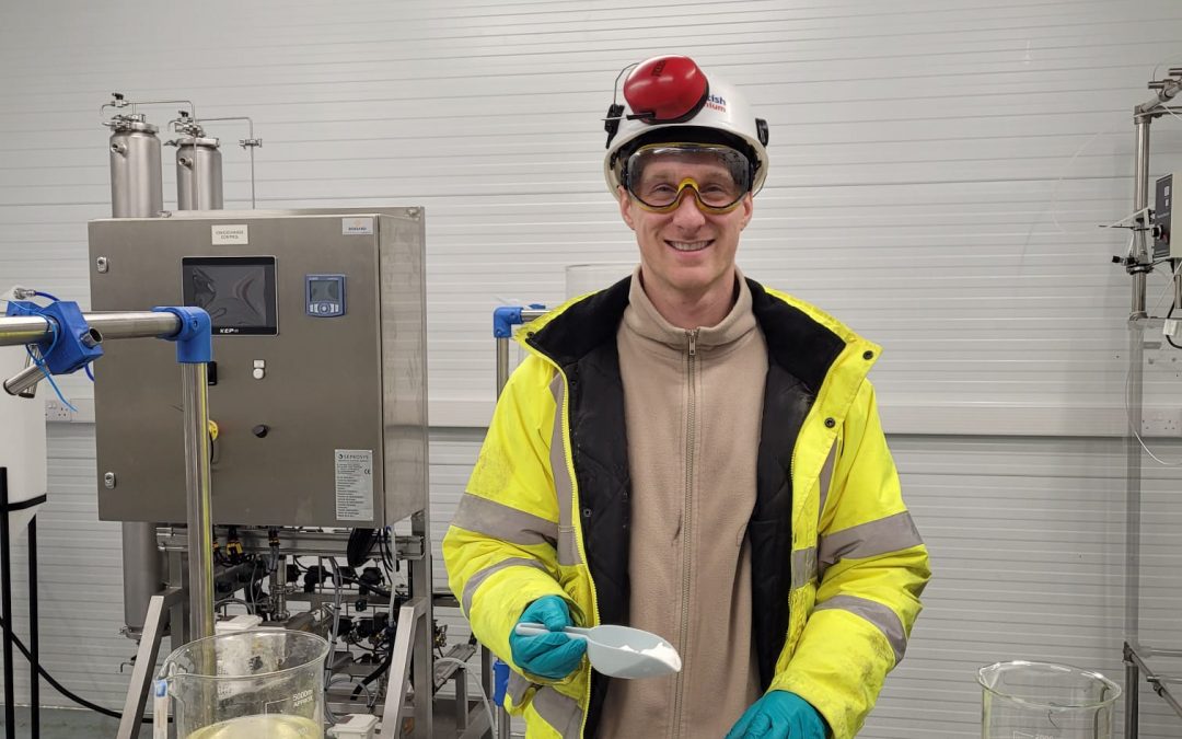 Pilot plant produces first lithium carbonate