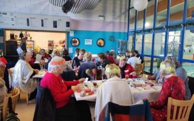 Poolside Café hosts first Christmas meal