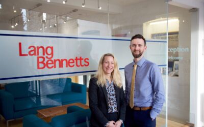 Natalie and Josh join Lang Bennetts