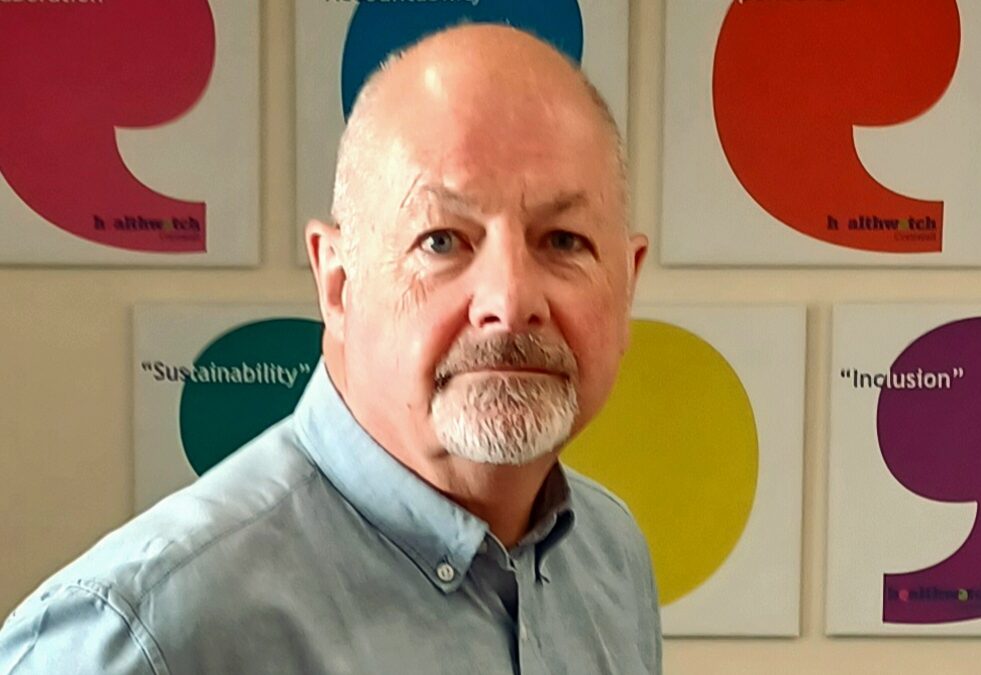 Nick takes the Healthwatch helm