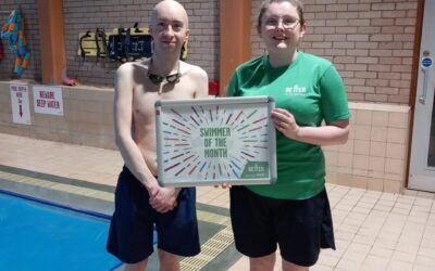 Andrew wins Swimmer of the Month