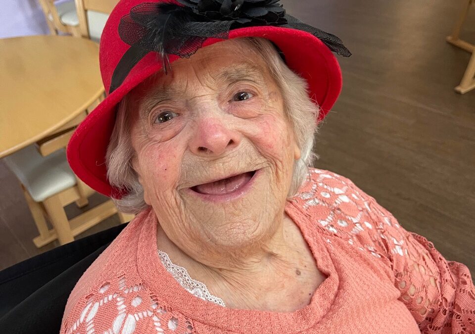 A red hat for Betty