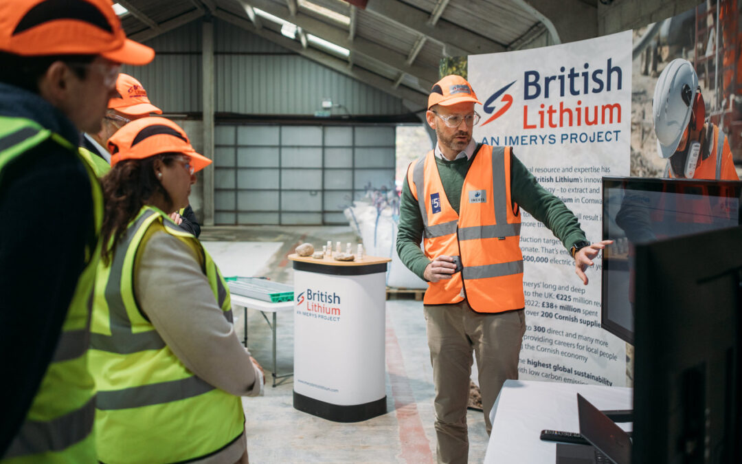 Ministerial visit to leading lithium project in Cornwall