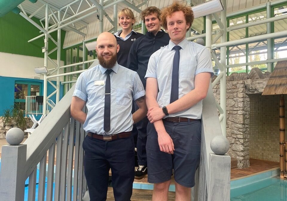 Splashing time in reopened pool