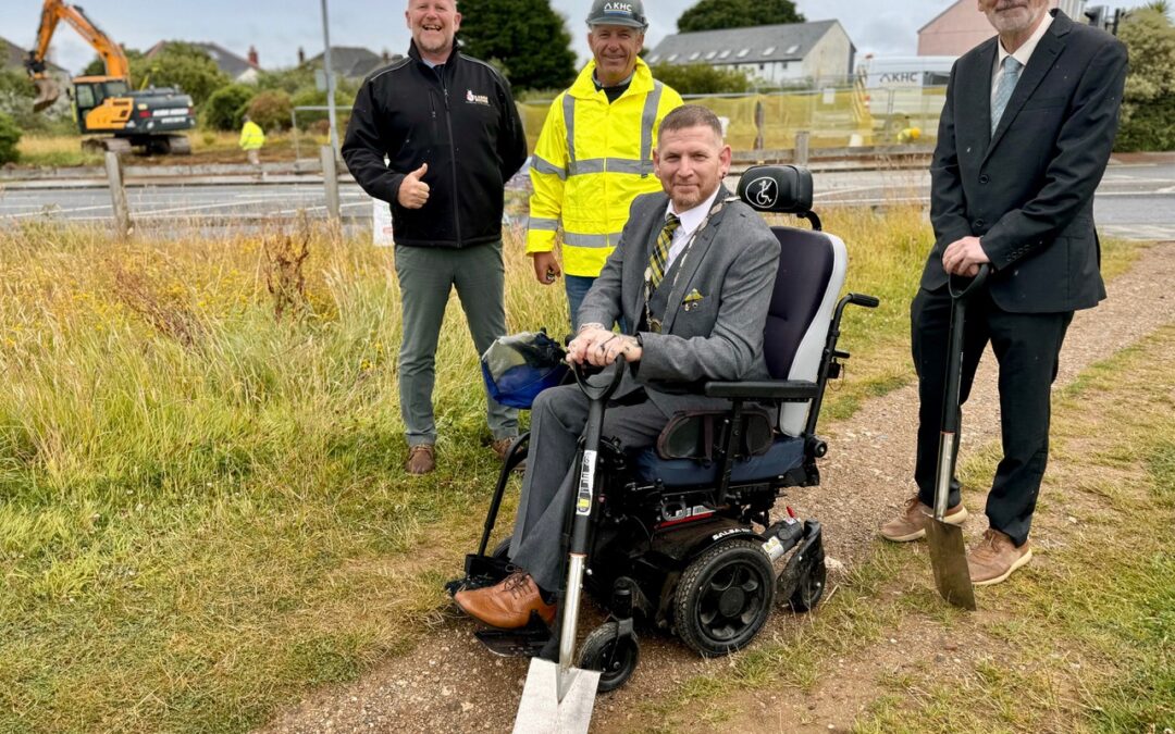 Work begins on Kerrier Way in Camborne