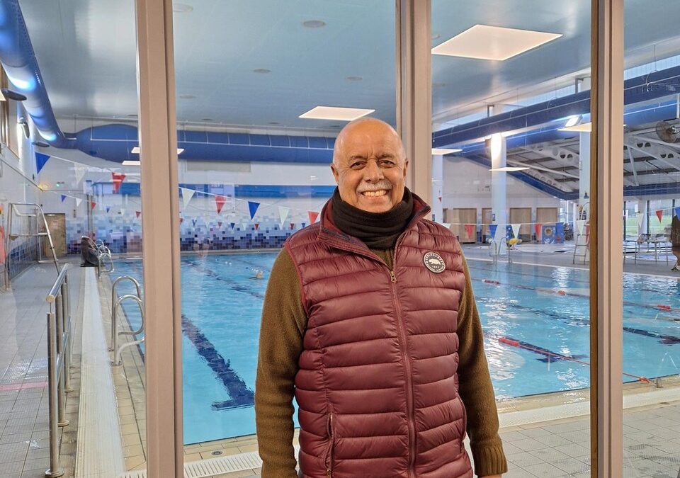 Daily swimming is a lifeline