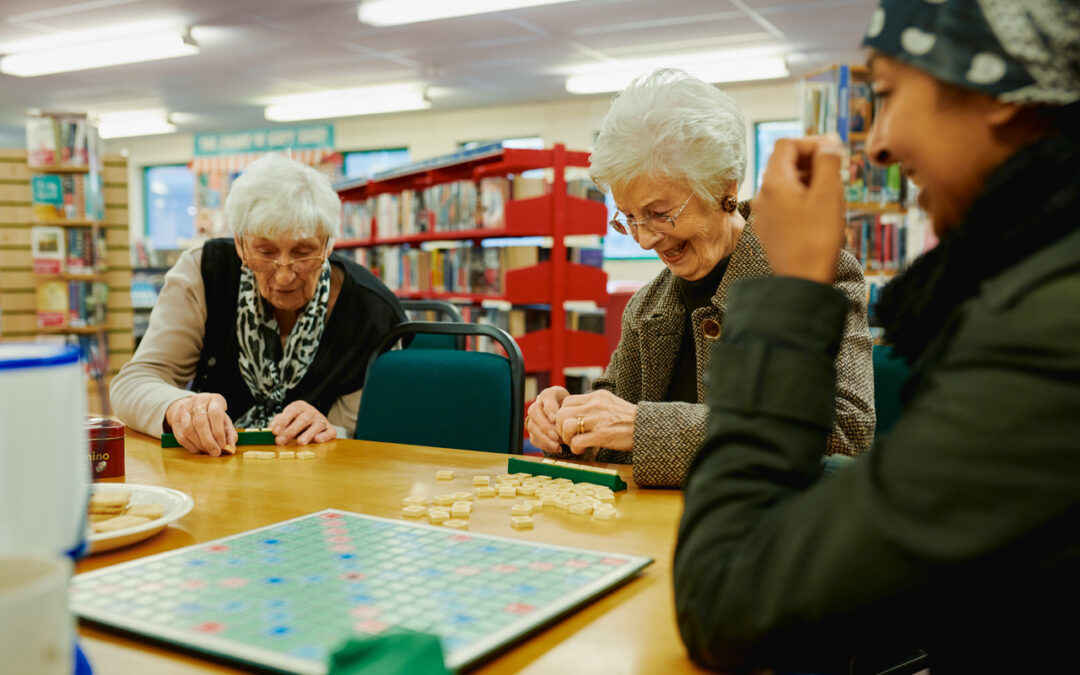 Board games and stories at Halesowen Library