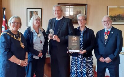 Martin’s archiving scoops civic award