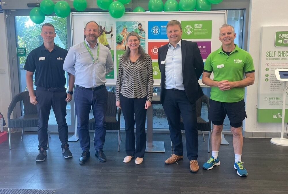 Truro Leisure Centre welcomed Jayne Kirkham MP for National Fitness Day 2025!