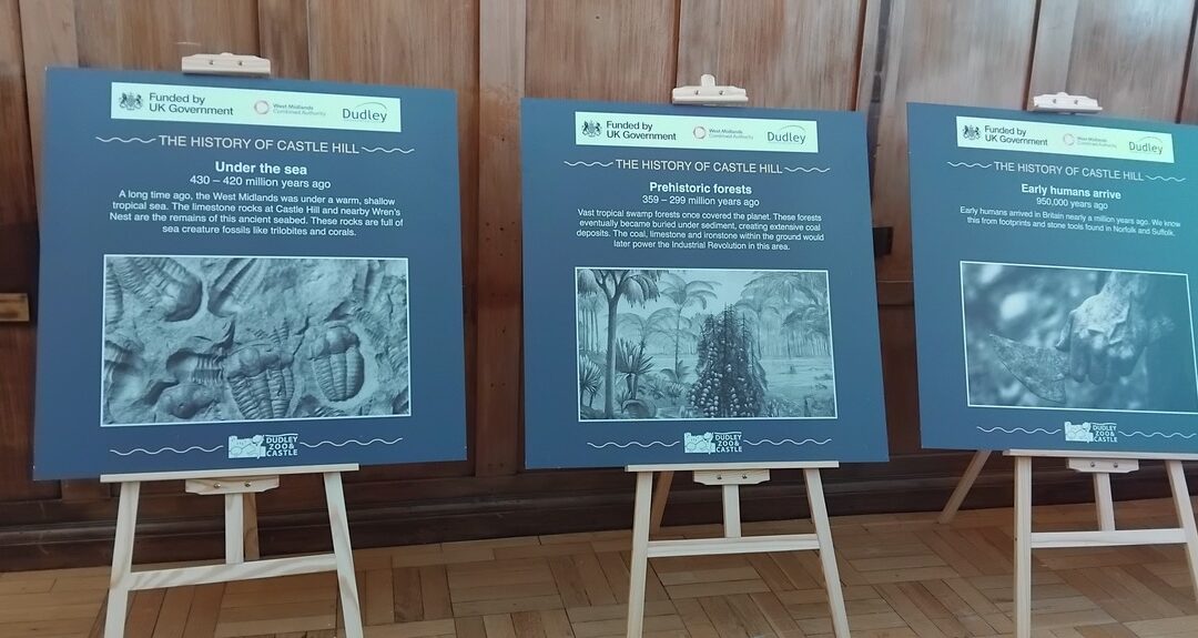 Castle Hill exhibition on show at Dudley Library