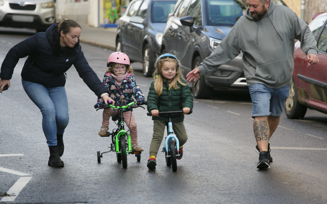 High five for Tykes on Trikes