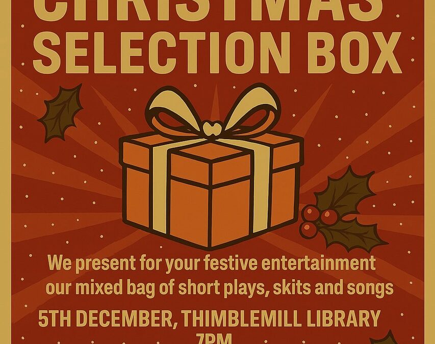 Christmas Selection Box at Stourbridge Library
