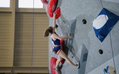 Seren achieves dizzy heights in climbing