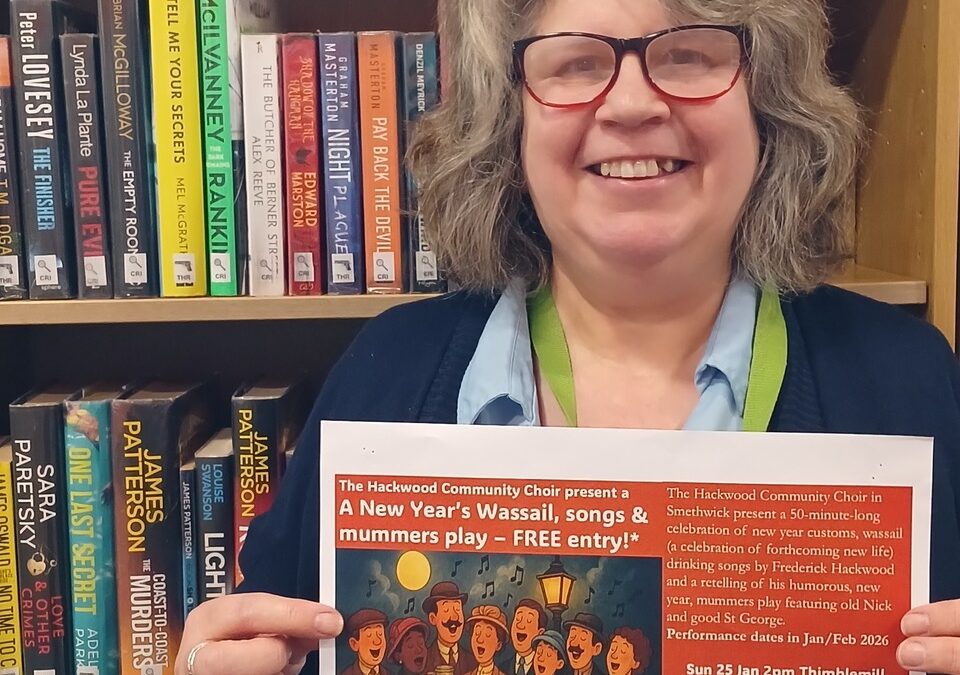 Rousing new year welcome at Halesowen Library