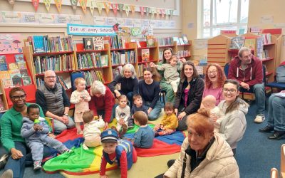 Birthday celebrations at Cradley Library