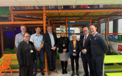 Official opening of Liskeard soft play
