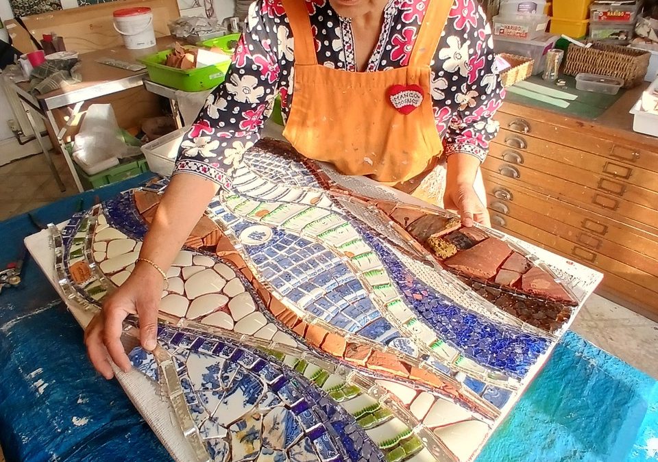 Lye mosaic to go on display