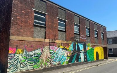 Largest mural in Cornwall is ‘delighting passers-by’